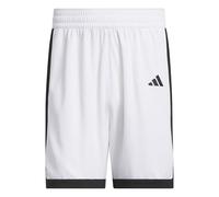 adidas Homme Mens Pulse Speed Bball Short Shorts, White/Black, M