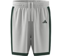 adidas Homme Mens Pulse Speed Bball Short Shorts, White/Team Dark Green, XS