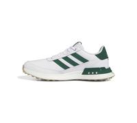 adidas Homme Men's S2g Spikeless Leather 24 Golf Shoes Chaussure, FtwrWhite/Collgreen/Gum4, 42 EU