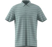 adidas Homme Mens Two Color Stripe Polo Shirt, Mint Ton/Semi Flash Aqua, M