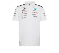 Adidas Polo Homme Mercedes-AMG Petronas Formula 1 Team Engineers Blanc 3XL