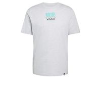 adidas Homme Mercedes - Amg Petronas Formula 1 Team Graphic 02 Shirt, Light Grey Heather, XL