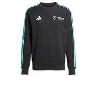 Adidas Homme Mercedes - AMG Petronas Formula One Team DNA Sweat Top Men, Black/White, L