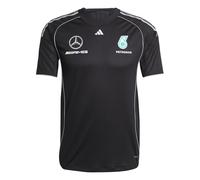 Adidas Homme Mercedes - AMG Petronas Formula One Team Mechanics Jersey Men, Black/Reflective Silver, XXL