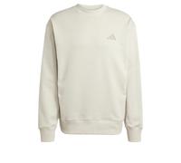 Adidas Homme Mercedes - AMG Petronas Formula One Team Premium Sweat Sweat Top Men, Wonder Alumina/Putty Beige, L