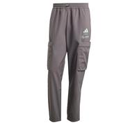Adidas Homme Mercedes - AMG Petronas Formula One Team Premium Woven Pant Men, Grey strata/Frozen Green, M