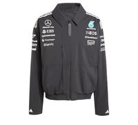 adidas Homme MERCEDES - AMG PETRONAS FORMULA ONE TEAM TEAM JACKET MEN, Black/White, M