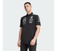 Adidas Homme Mercedes - AMG Petronas Formula One Team Team Polo Black Men, Black/White, L