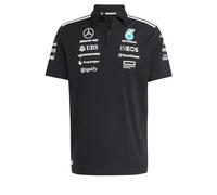 Adidas Homme Mercedes - AMG Petronas Formula One Team Team Polo Black Men, Black/White, M