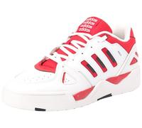 adidas Homme MIDCITY Low Shoes, Cloud White/COLRED/Carbon Black, 45 1/3 EU