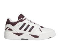 adidas Homme MIDCITY Low Shoes, Core White/Maroon/Grey Four, 39 1/3 EU