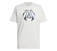 adidas Homme Millennium Hoops Graphic T-Shirt, Grey One, XL