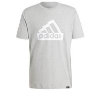adidas Homme Modern Essentials Graphic Tee, Medium Grey Heather, L Tall
