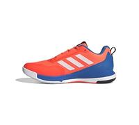 adidas Homme Novaflight 2 Indoor Shoes Chaussures de Sport, Team Solar Orange/Zero Metalic/Bright Royal, 42 2/3 EU