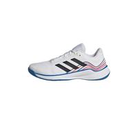 adidas Homme Novaflight Volleyball Shoes Chaussures, Cloud White/Core Black/Bright Royal, 44 EU