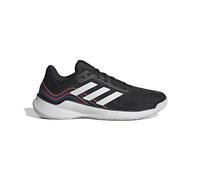 adidas Homme Novaflight Volleyball Shoes Chaussures, Core Black/Cloud White/Solar Red, 44 2/3 EU