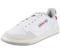 Adidas Homme NY 90 Sneaker, FTWR White/Vivid Red, Numeric_44 EU