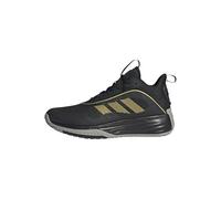 adidas Homme Own The Game 3 Shoes, Core Black/Gold Metallic/MGH Solid Grey, 40 2/3 EU