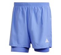 adidas Homme Own The Run Climacool 2in1 Short, Blue Fusion, XL
