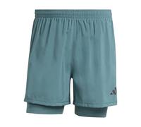 Adidas Homme Own The Run Climacool 2in1 Short, Preloved Teal, L