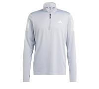 adidas Homme Own The Run Half-Zip Jacket, Halo Silver, M