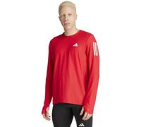 adidas Homme Own The Run Long Sleeve Tee, Better Scarlet, XL