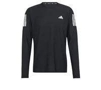 T-shirt adidas Own The Run manche longue noir pur blanc - XL