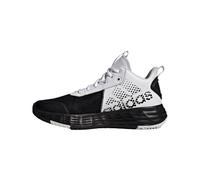 Adidas Homme OWNTHEGAME 2.0 Lightmotion Sport Basketball Mid Men Shoe Chaussures de Basket-Ball, Core Black/Cloud White, Fraction_45_and_1_Third EU