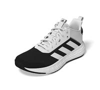 adidas Homme Ownthegame Shoes Chaussures de Basket-Ball, Footwear White/Carbon Black, 41 1/3 EU
