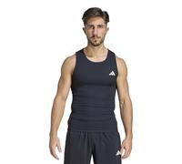 adidas Homme Power Essentials Workout Rib Tank Shirt, Black, 4XL