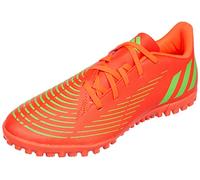 adidas Homme Predator Edge.4 Tf Sneaker, Solar Red Solar Green Core Black, 44 2/3 EU