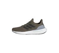adidas Homme Pureboost 23 Shoes Chaussures de Course, Olive Strata/Core Black/Halo Silver, 43 EU