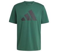 adidas Homme PWR 3 Graphic Tee, Collegiate Green, S Tall
