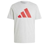 adidas Homme PWR 3 Graphic Tee, Medium Grey Heather, XL