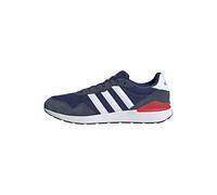 adidas Homme Run 60s 4.0 Shoes Chaussures, Dark Blue/Cloud White/Aurora Ink, 42 EU