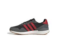 adidas Homme Run 60S 4.0 Shoes, Core Black/Better Scarlet/Carbon, 40 2/3 EU