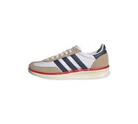 adidas Homme Run 70S 2.0 Shoes, FTWR White/Dark Blue/Warm Sandstone, 40 2/3 EU