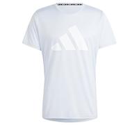 adidas Homme Run It Stripes Tee, Halo Blue, L