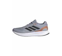 adidas Homme Runfalcon 5 Running Shoes, Halo Silver/Core Black/Dusky Orange, 41 1/3 EU