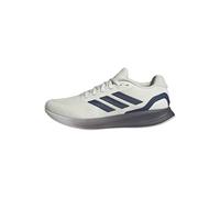 adidas Homme Runfalcon 5 Running Shoes, Off White/Dark Blue/Dash Grey, 46 EU