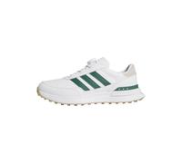 adidas Homme S2G 26 BOA Spikeless Golf Shoe, FTWR White/Collegiate Green/Gum 3, 49 1/3 EU