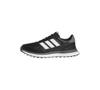 adidas Homme S2G 26 Leather Spikeless Golf Shoe, Core Black/FTWR White/Grey Four, 43 1/3 EU