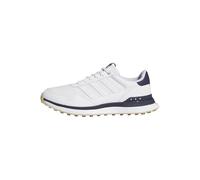 adidas Homme S2G 26 Leather Spikeless Golf Shoe, FTWR White/FTWR White/Collegiate Navy, 45 1/3 EU