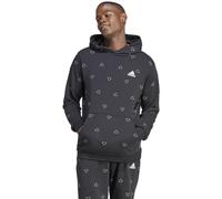 adidas Homme Seasonal Essentials Monogram Graphic Hoodie, Black, M