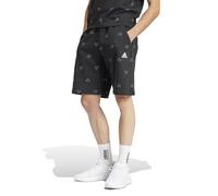 adidas Homme Seasonal Essentials Monogram Graphic Shorts, Black, XS