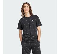 adidas Homme Seasonal Essentials Monogram Graphic Tee, Black, S
