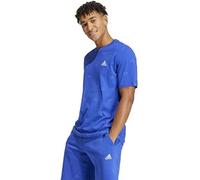 adidas Homme Seasonal Essentials Monogram Graphic Tee, Semi Lucid Blue, S