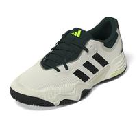 adidas Homme Solematch Control 2 Tennis Shoes Chaussures, Off White/Silver met./Aurora Ivy, 48 2/3 EU