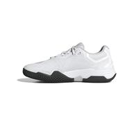 adidas Homme Solematch Control 2 Tennis Shoes, FTWR White/Black Blue met./Silver met., 44 EU