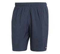 adidas Homme Solid CLX Classic-Length Swim Shorts, Aurora Ink/Black, XS